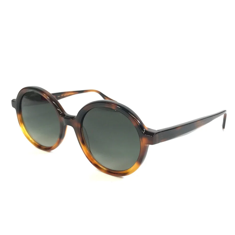 Gigi Studios Sunglasses ISIDORA 6974/2 Tortoise Frames w/ Gradient Green Lenses